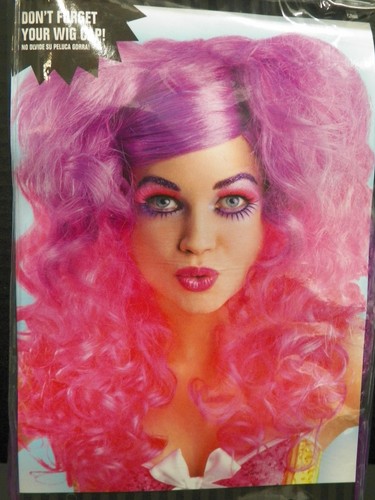 Amscan parrucca neon rosa - amscan,