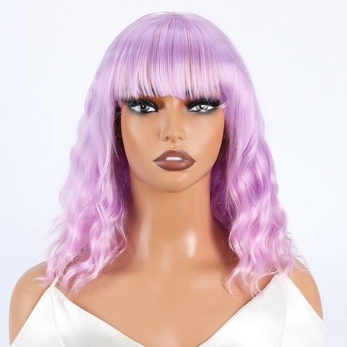 Parrucche donna viola rosa