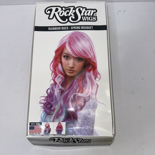 Parrucca rockstar rainbow - parrucca,