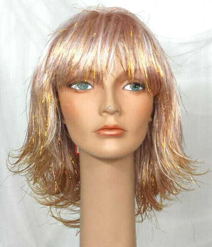 Parrucca divertente rosa - , /