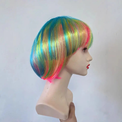 Parrucca bob corta con - corta,
