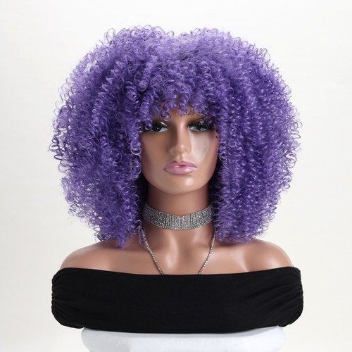 Parrucca donna viola - ,