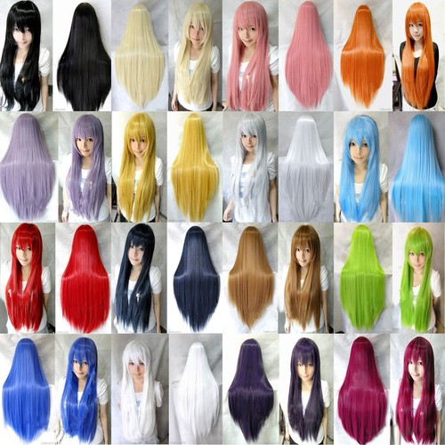 Parrucca donna multicolore