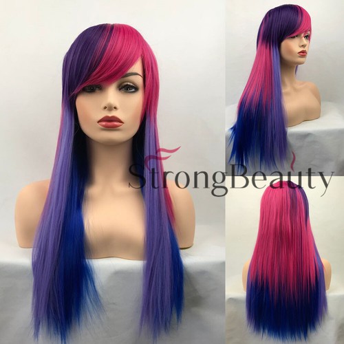 Parrucca capelli lunga dritta - ,